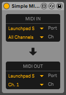 Simple MIDI Router