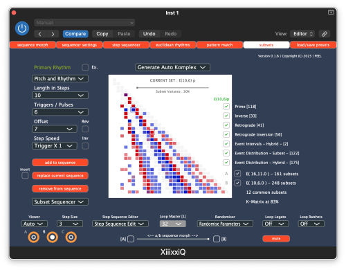 XiiixxiQ : Subset Sequencer