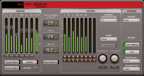 SurCode for Dolby Pro Logic II