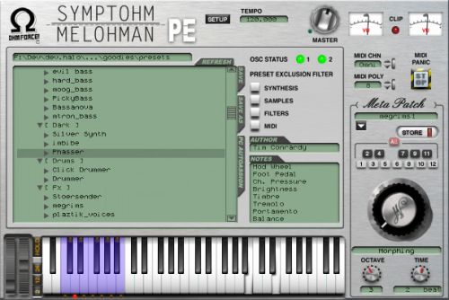 Symptohm:Melohman Performer Edition