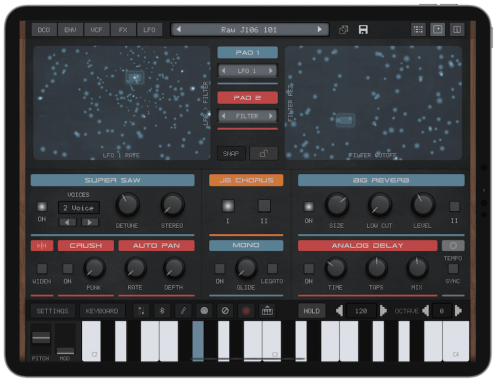 AudioKit Synth One J6