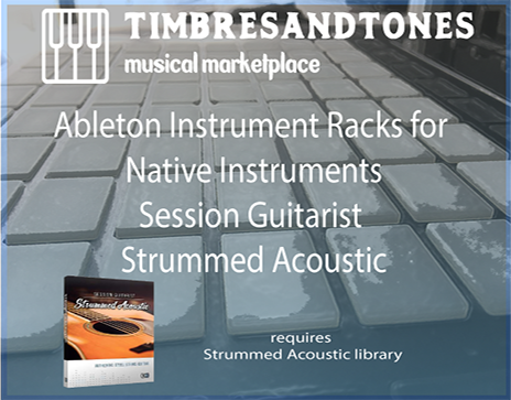 Ableton Instrument Racks for Session Guitarist Strummed Acoustic
