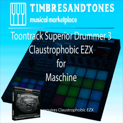Superior Drummer 3 Claustrophobic EZX for Maschine