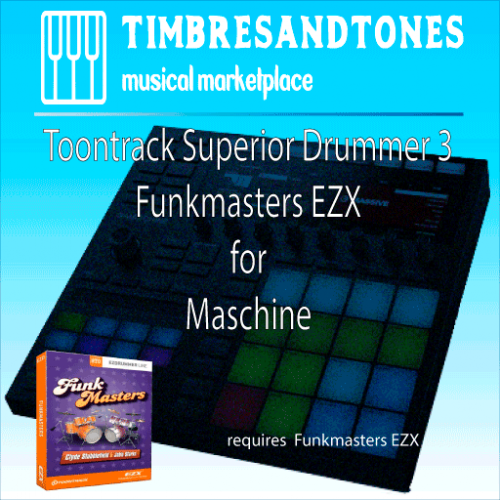 Superior Drummer 3 Funkmasters EZX for Maschine