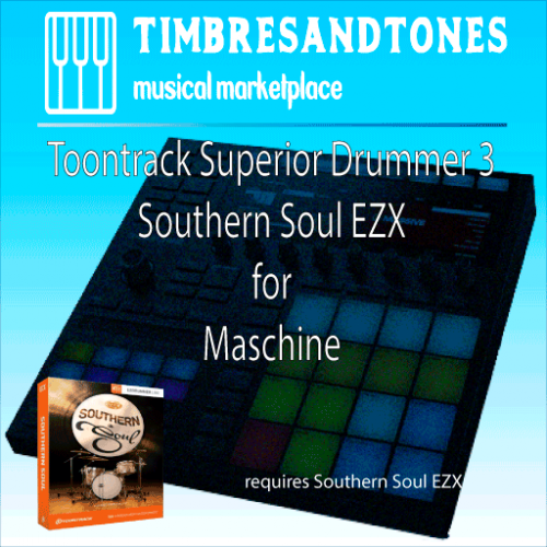 Superior Drummer 3 Southern Soul EZX for Maschine
