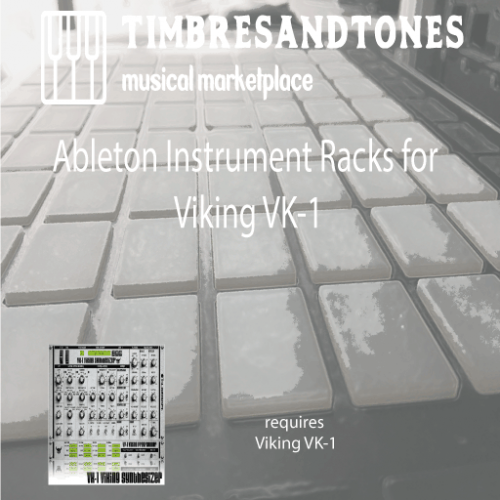 Ableton Instrument Racks for VK-1 Viking VST