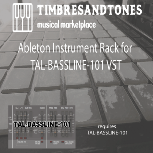 Ableton Instrument Racks for TAL-Bassline VST