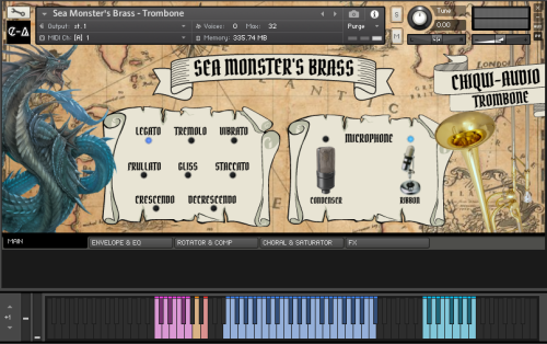 Sea Monster's Brass - Trombone