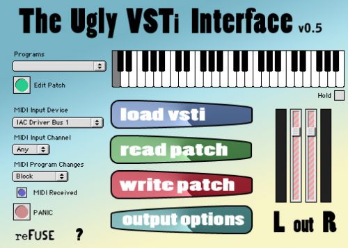 The Ugly VSTi Interface
