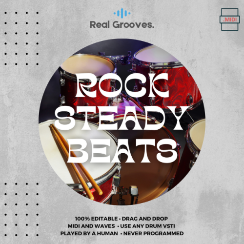 Real Grooves Rock Steady MIDI Groove Pack