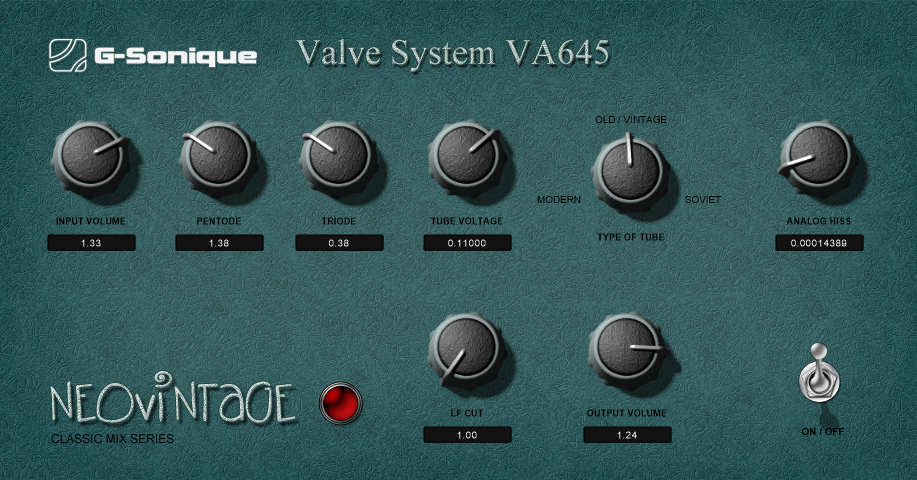 Neovintage series - Valve System VA645