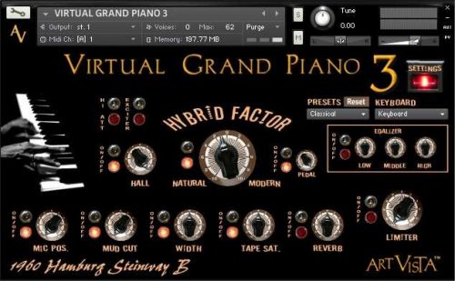 Virtual Grand Piano