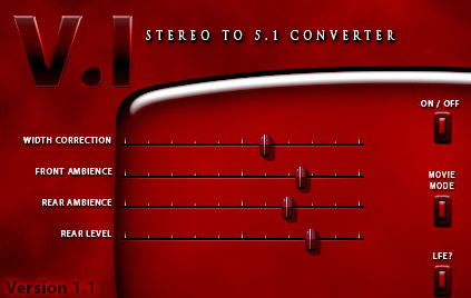 V.I Stereo to 5.1 Converter Suite