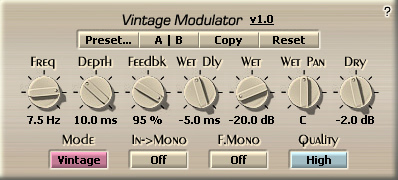 Vintage Modulator