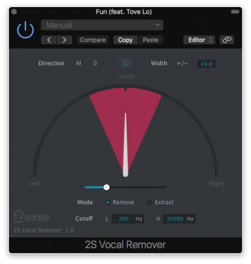2S Vocal Remover