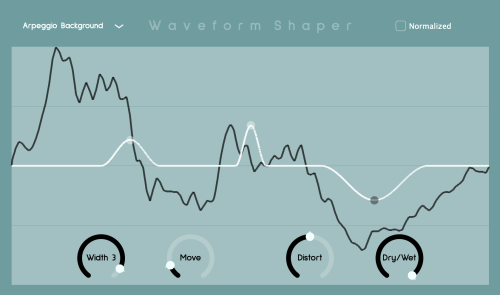 Waveform Shaper by baKno Audio - Effect Tool Plugin VST3 Audio Unit AAX