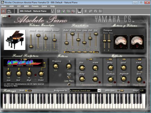 Absolute Piano Virtual Yamaha C6