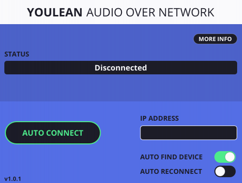 Youlean Audio Over Network