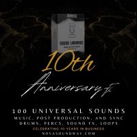 10th Anniversary FX Sound Library - Nova Sound