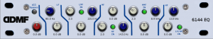 6144 EQ is a software clone of the Neve Portico 5033 equalizer. It offers three peaking filters with special gain-Q-interaction, custom-made high- and low-shelf filters plus just the right amount of high harmonic generation. 