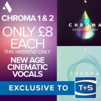 Audiomodern Chroma Vol 1 & 2 sound packs only £8 each at Time and Space audio Plugins