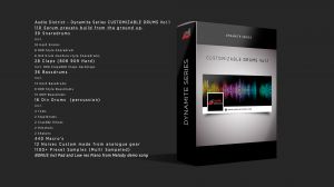 Audio District - CUSTOMIZABLE DRUMS Vol.1. (Serum Synthesized 110 presets & 1100+ Preset Samples Multi Sampled)