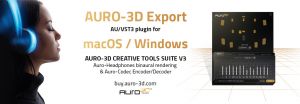 AURO-3D Export plugin now also for Windows