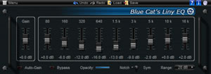 Blue Cat's Liny EQ Series