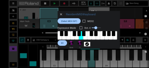 Resident MIDI Keyboard for Android