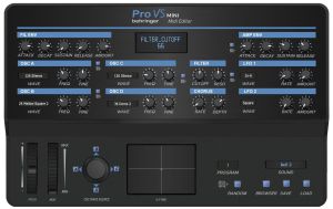 Behringer PRO-VS mini Editor and Soundbank