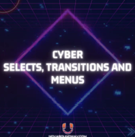 Cyber Selects, Transitions and Menus - Navigation Button FX -  Nova Sound