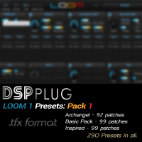 DSPplug loom1 preset pack 1