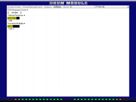 Drum Module Settings