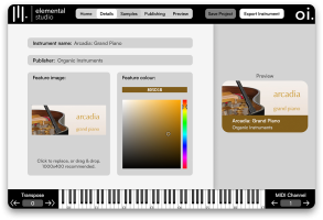 Elemental Studio: Plug-in UI