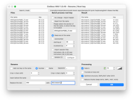 Endless WAV Rename (macOS)
