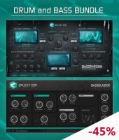 DnB bundle: Bassthronn synthesizer + Bassblaster effect