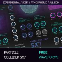 Particle Collider SX7 scientific hybrid synthesizer 18 free waveforms