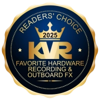 Favorite Hardware Recording and Outboard FX - Best Audio and MIDI Software - KVR Audio Readers' Choice Awards 2025