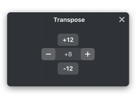 Transposer Plugin