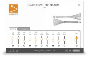 Handy Drums- POP BRUSHES