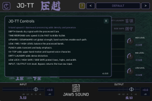 JO-TT &mdash; 圧越 &mdash;