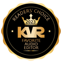 Favorite Audio Editor - Best Audio and MIDI Software - KVR Audio Readers' Choice Awards 2023