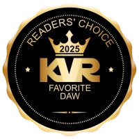 Favorite DAW - Best Audio and MIDI Software - KVR Audio Readers' Choice Awards 2025