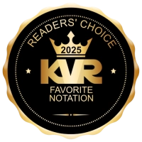 Favorite Notation Best Audio and MIDI Software - KVR Audio Readers' Choice Awards 2025 Favorite Notation - Best Audio and MIDI Software - KVR Audio Readers' Choice Awards 2025
