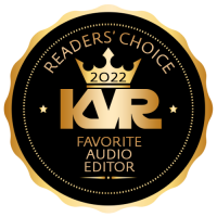 Favorite Audio Editor - Best Audio and MIDI Software - KVR Audio Readers' Choice Awards 2022
