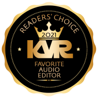 Favorite Audio Editor - Best Audio and MIDI Software - KVR Audio Readers' Choice Awards 2021