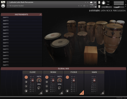 Latitude Latin Rock Percussion