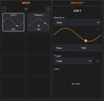 Modulations LFO