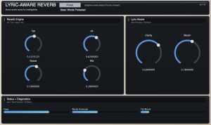 Lyric-Aware Reverb (VST3/AU, macOS)
