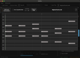 MidiBro - Piano Roll View